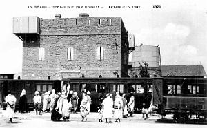 Beni-Ounif - Arrivee d'un Train - 1921